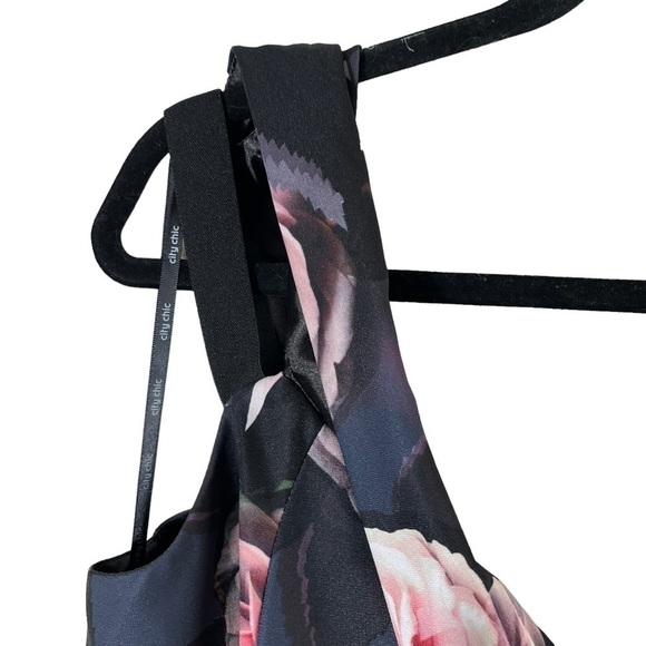 CITY CHIC Trendy Plus Size Off The Shoulder Floral Print Dress - Picture 6 of 11